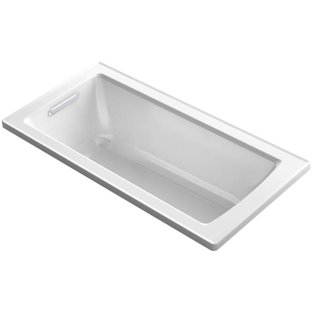 Kohler Archer® 60" x 32" Drop In Whirpool Acrylic Bathtub & Reviews